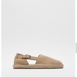 Zara open side espadrilles
